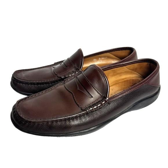 Allen Edmonds Hyde 8.5 D Brown Slip On Penny Loafer Men display picture 3